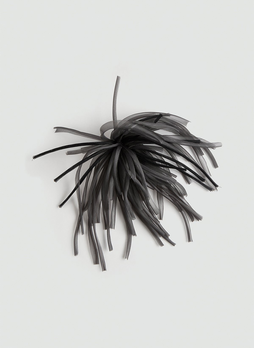 Liviana Conti silk brooch