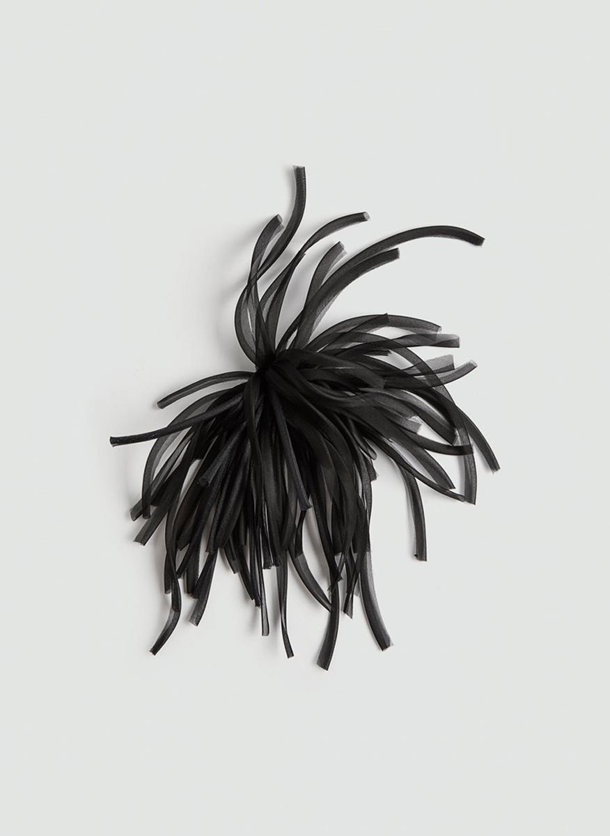 Liviana Conti silk brooch