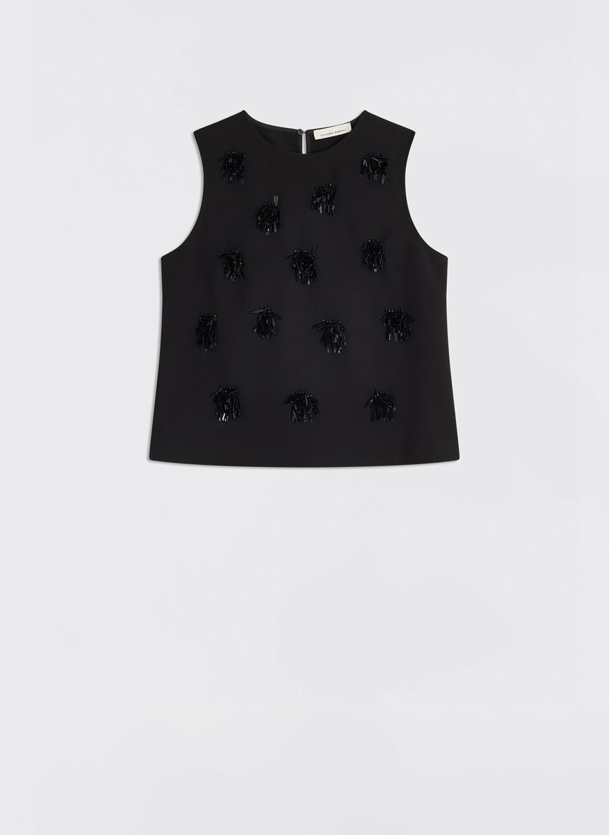 Liviana Conti sequin top