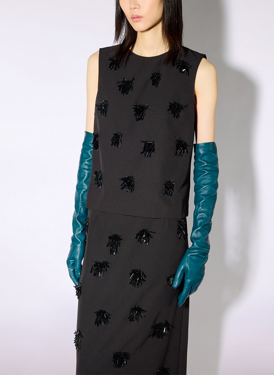 Liviana Conti sequin top
