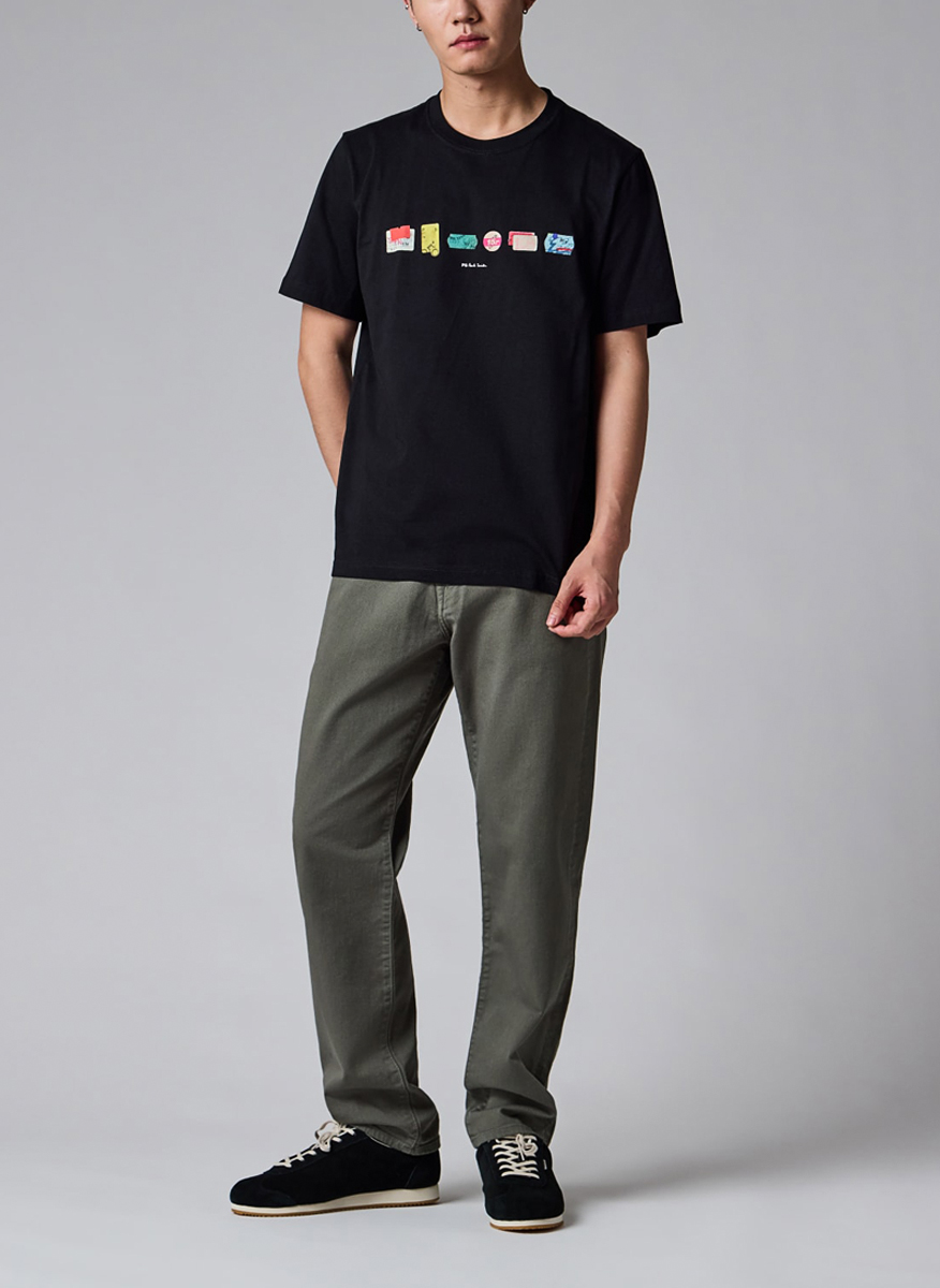 Тишърт с принт 'Stickers' PS Paul Smith