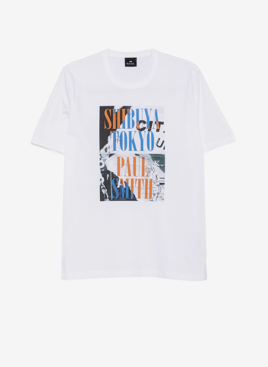 Тишърт с принт PS Paul Smith