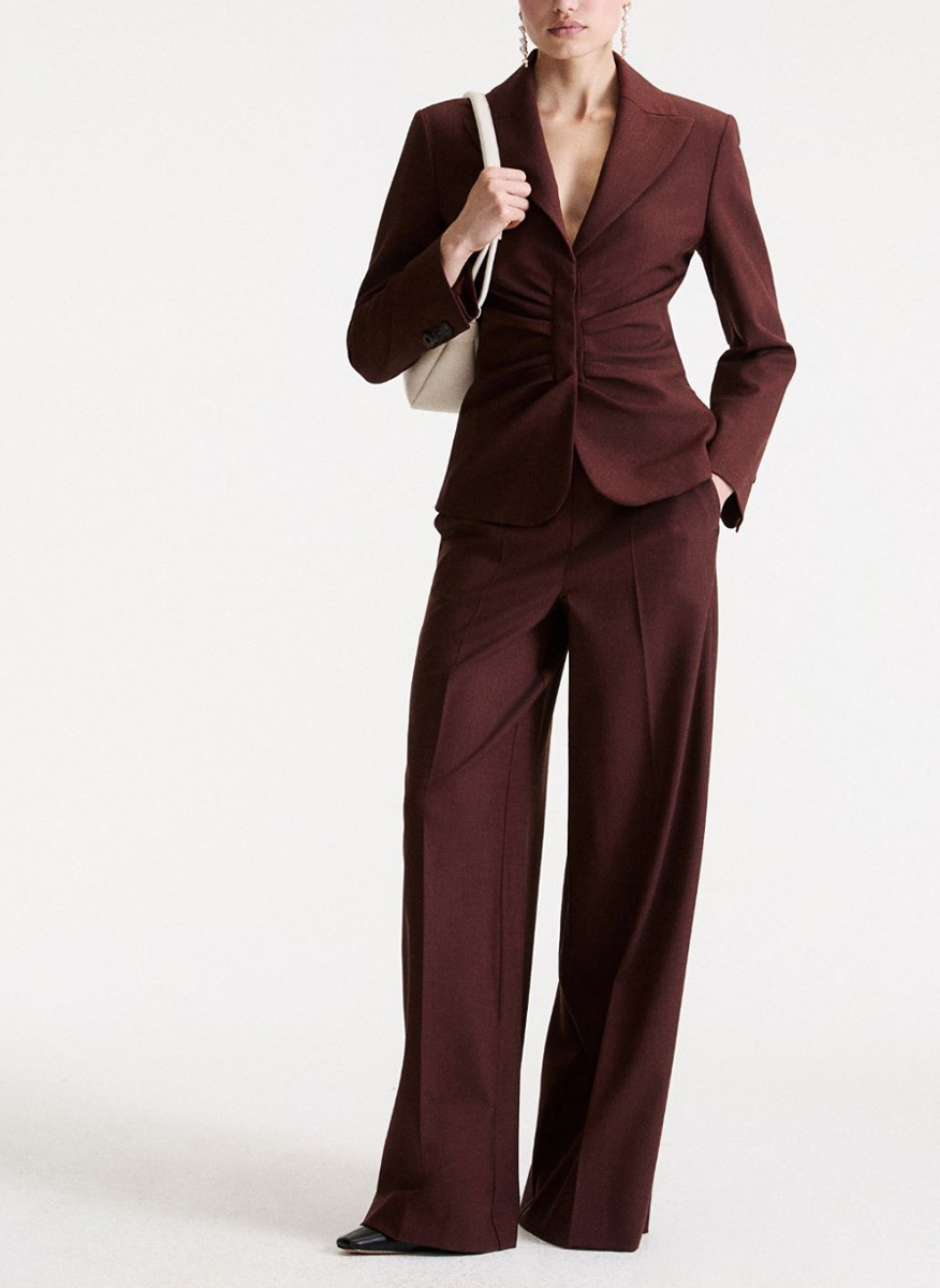 Marella Mllfumana wool blend jacket
