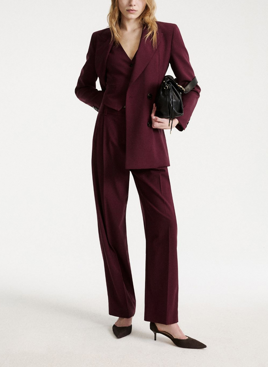 Marella Mlldente blazer in wool blend