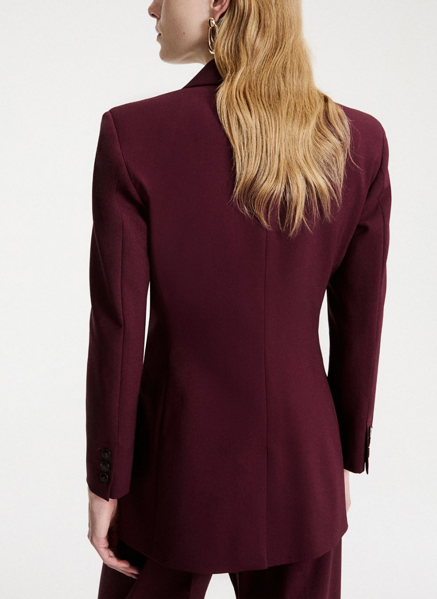 Marella Mlldente blazer in wool blend