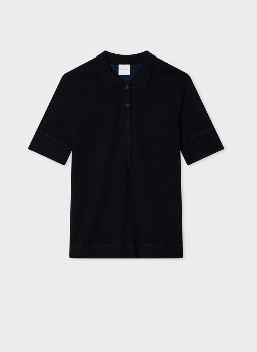 Полошърт от мерино Paul Smith