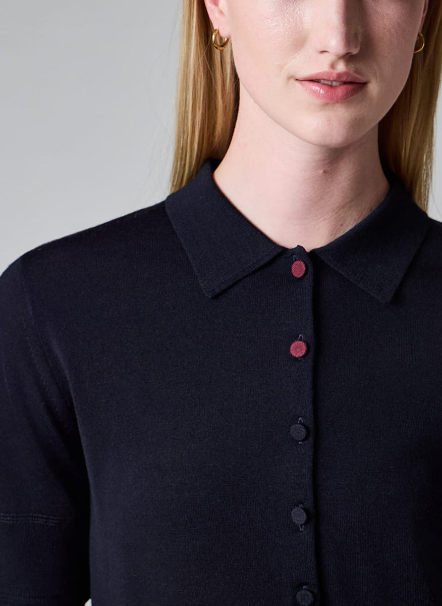 Полошърт от мерино Paul Smith