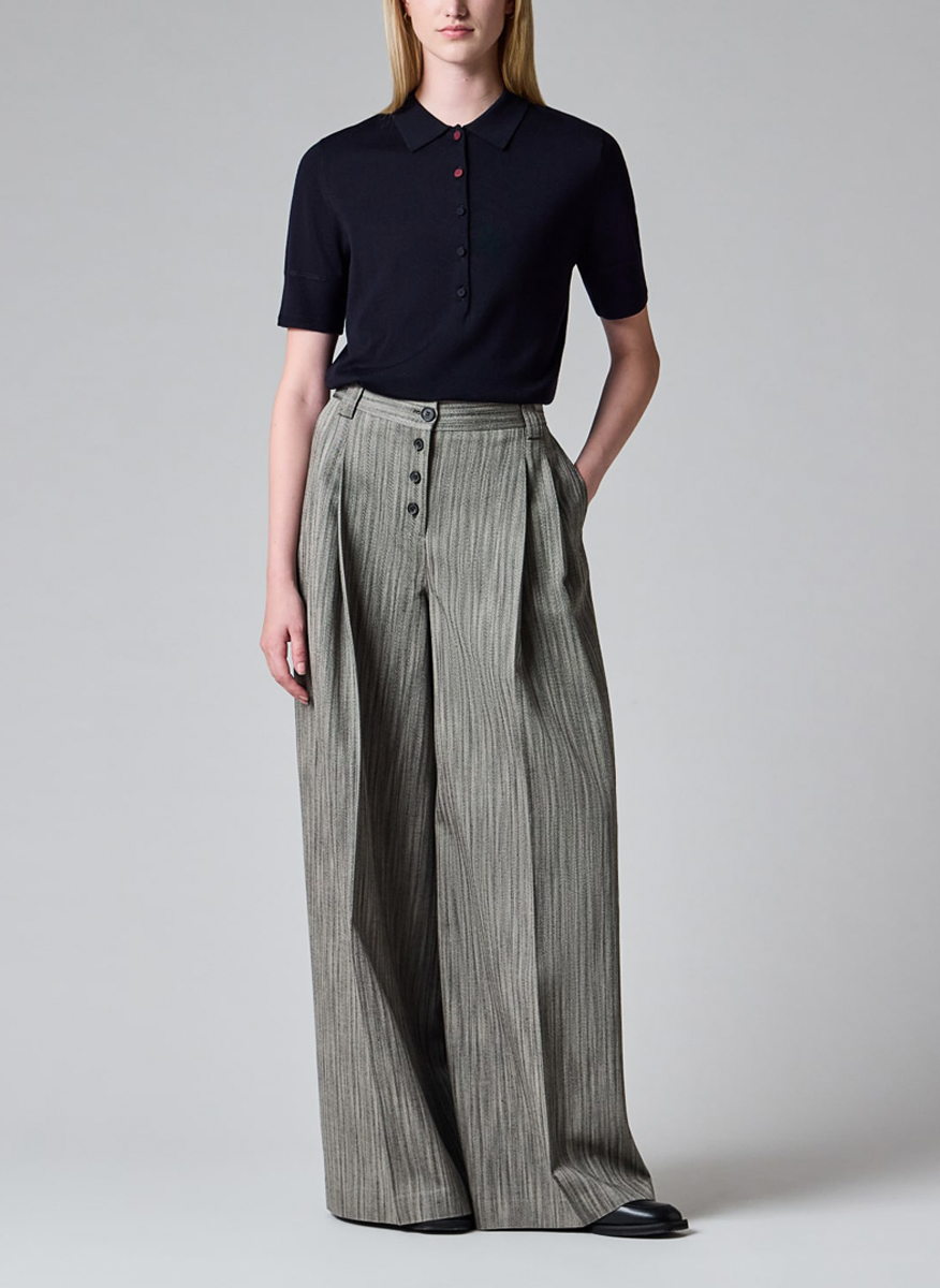 Полошърт от мерино Paul Smith