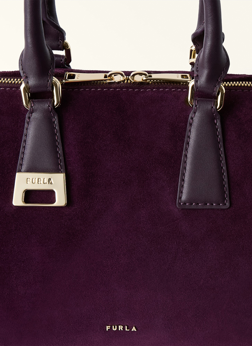 Чанта Furla Olivia Boston Toni Winter Bloom M