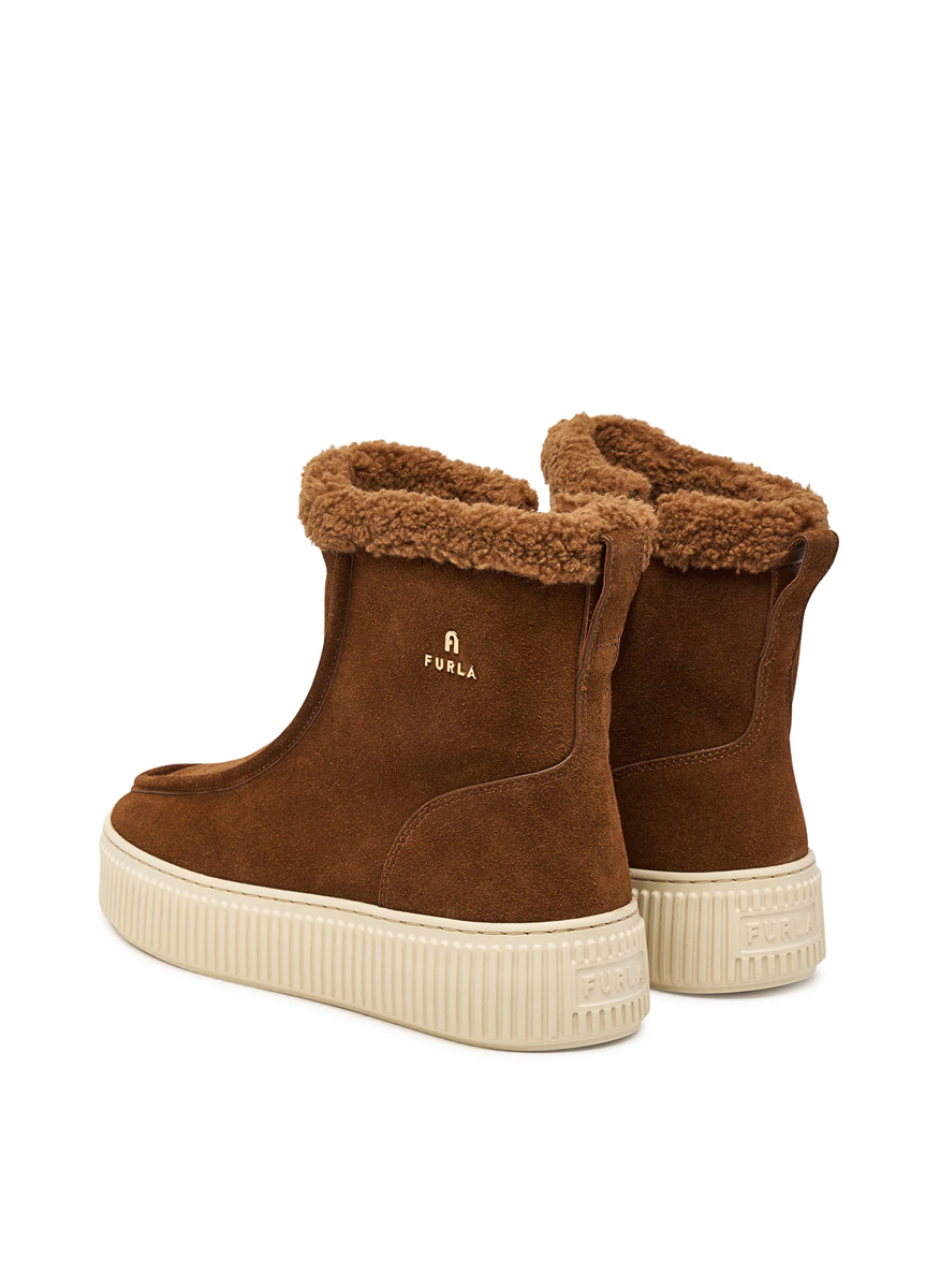 Велурени боти Furla Sky Wallabee