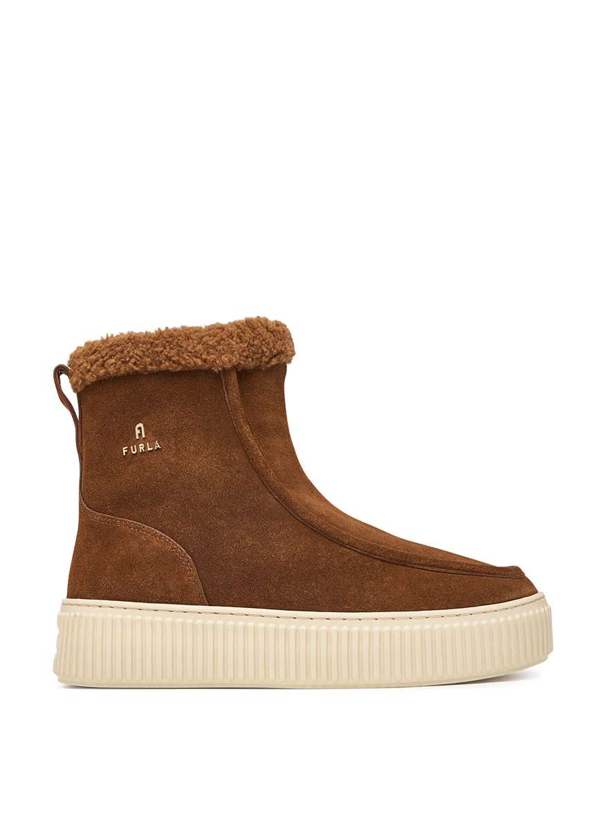 Велурени боти Furla Sky Wallabee