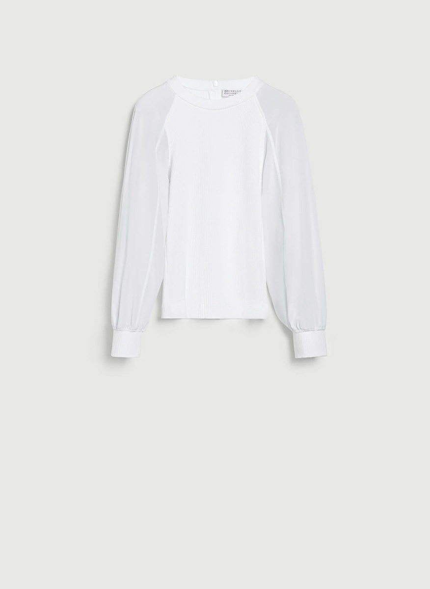 Brunello Cucinelli Kids 12 'Harmonious balance' blouse