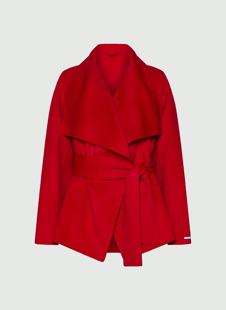 Късо палто от вълна 'Robe-style' Marella Mllpulcinorobe-style 