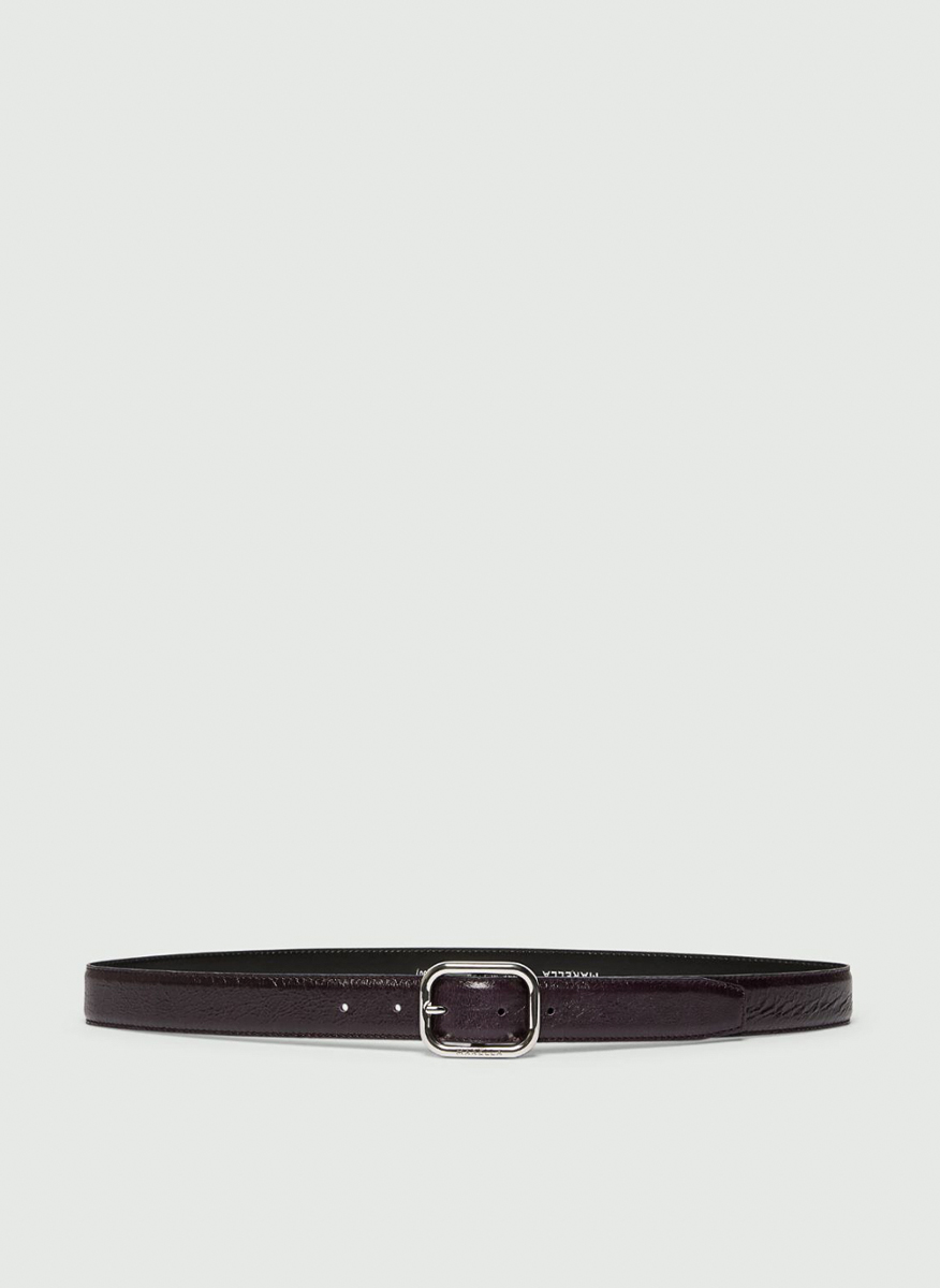 Кожен колан с 'Antiqued polished' Marella Mllcalco