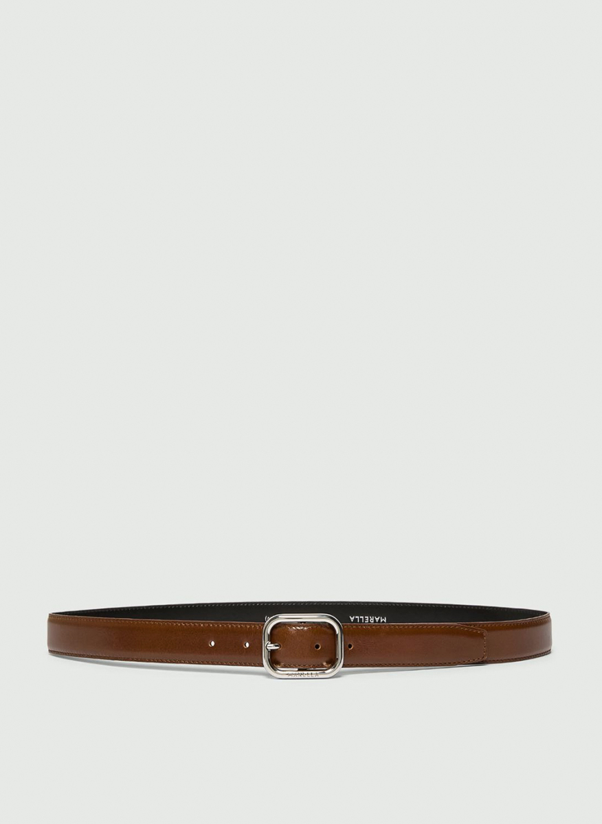 Кожен колан с 'Antiqued polished' Marella Mllcalco