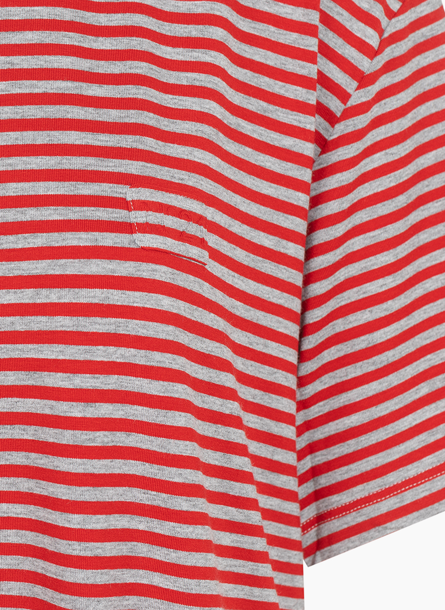 No21 striped T-shirt