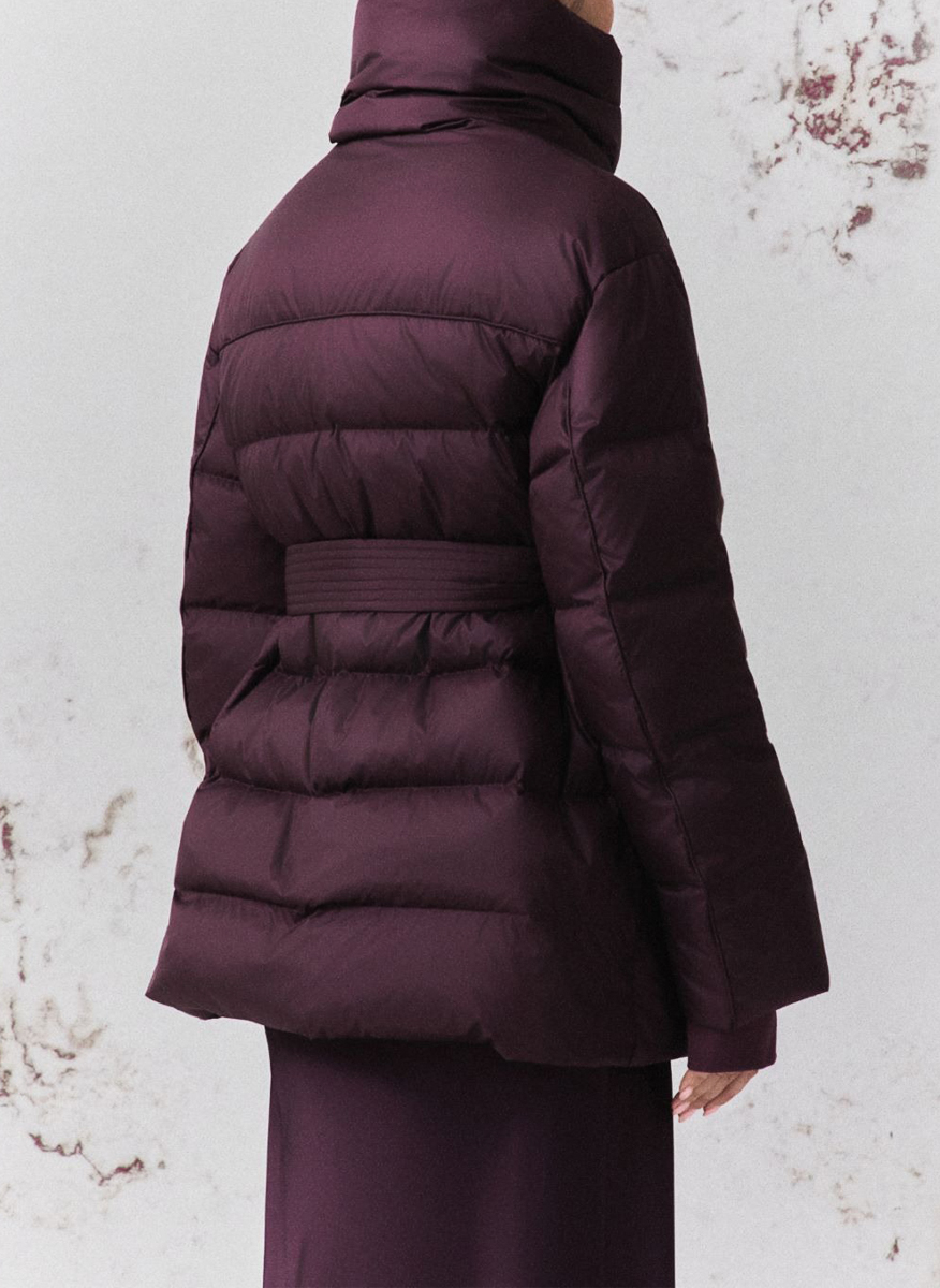 Пухено яке с 'Water repellent' обработка Marella Monochrome Mlldalmata