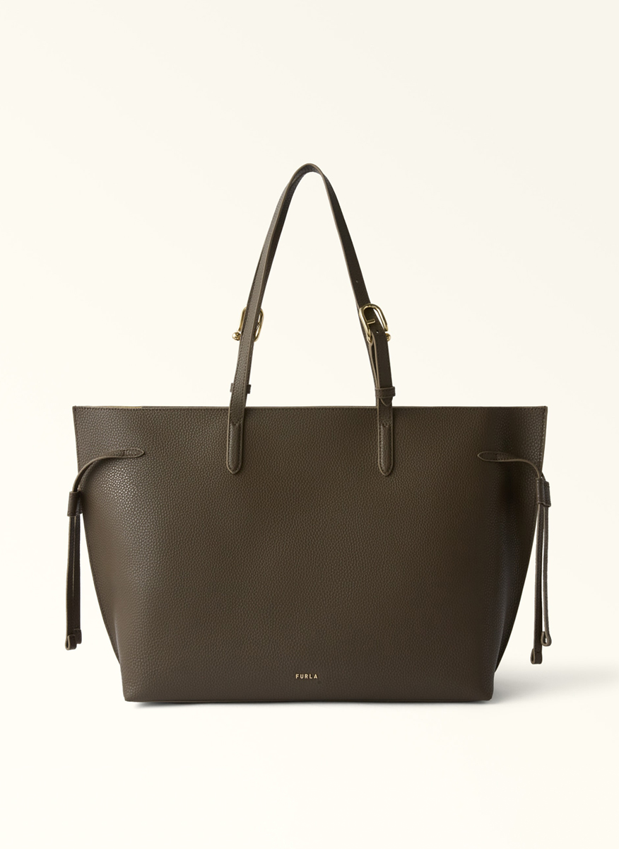 Furla Ava Mogano leather bag