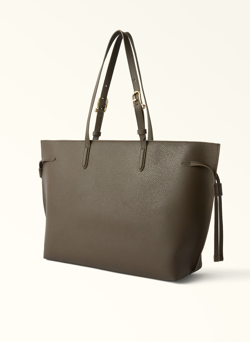 Furla Ava Mogano leather bag