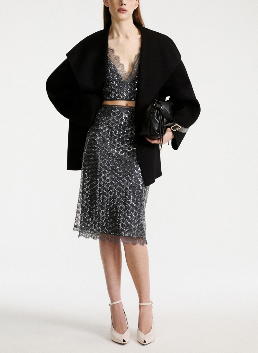 Marella Mlsagevole tulle skirt