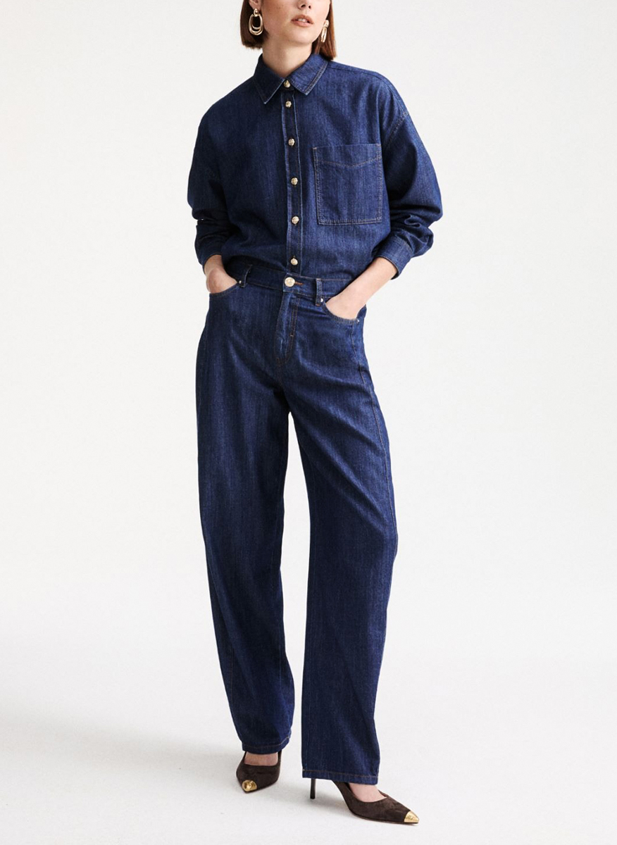 Marella Mllmedeola denim shirt