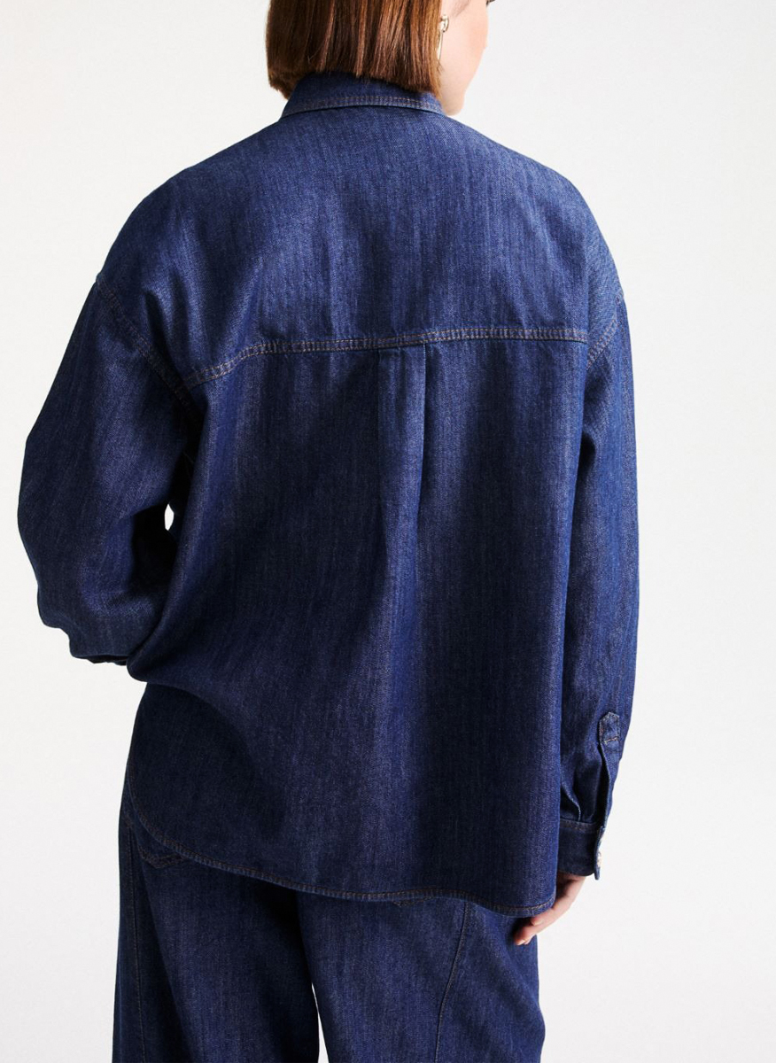 Marella Mllmedeola denim shirt