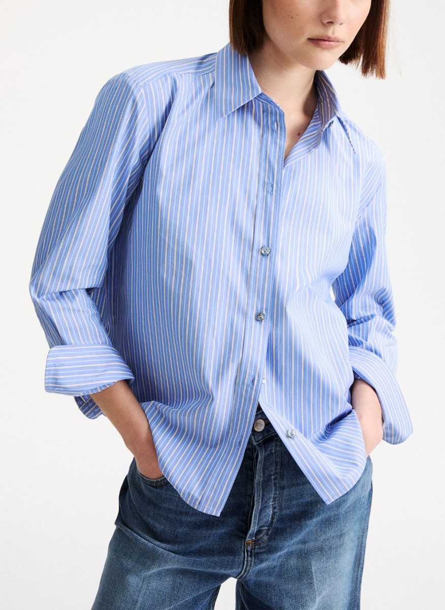 Marella Mlltequila striped shirt