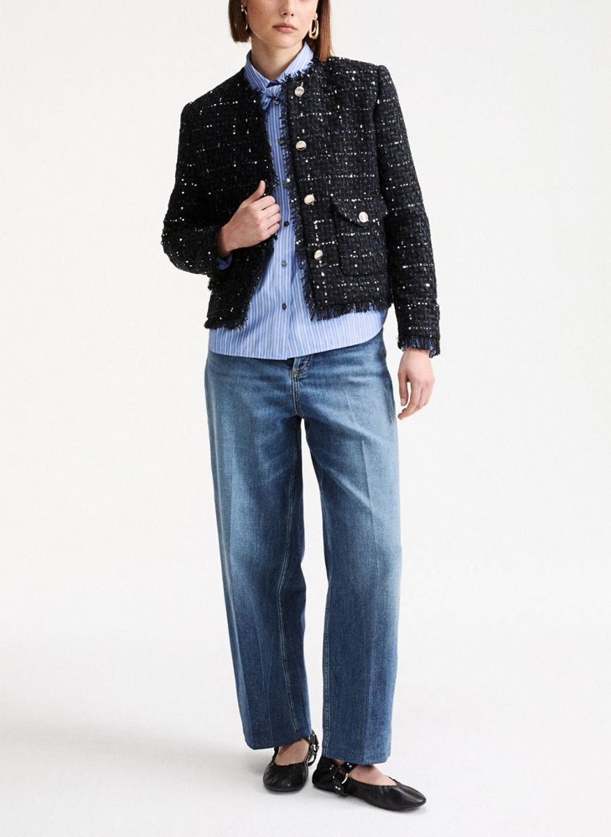 Marella Mlltequila striped shirt