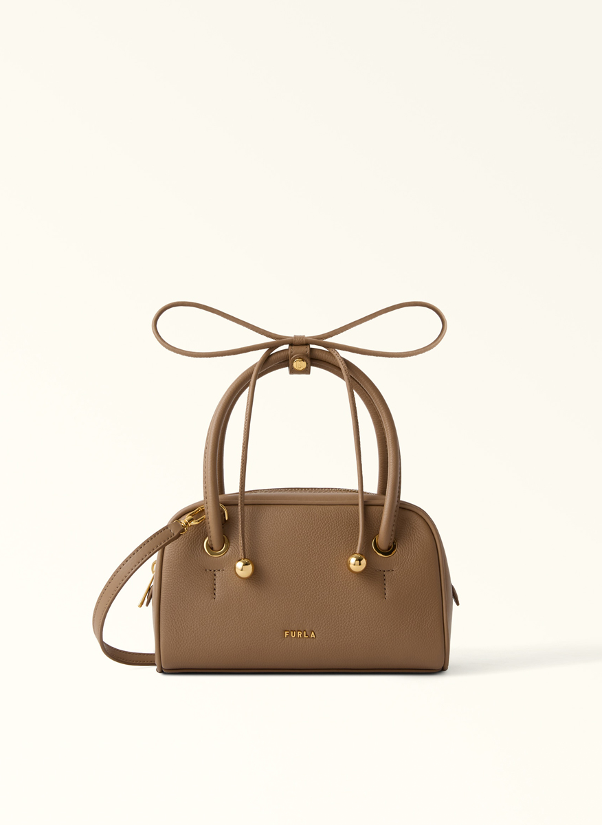 Чанта Furla Poppy Toffee