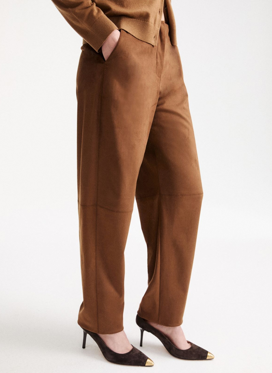 Marella Mllamour barrel cut trousers