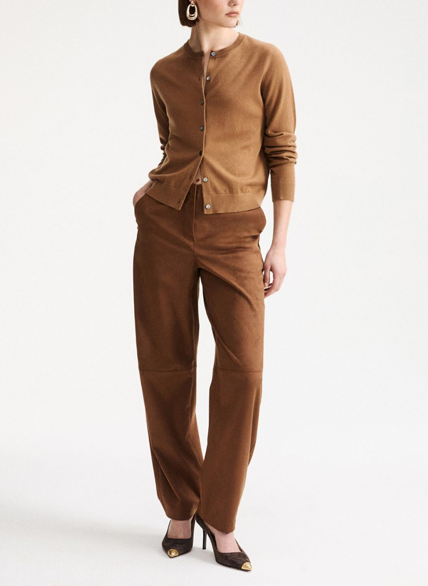 Marella Mllamour barrel cut trousers
