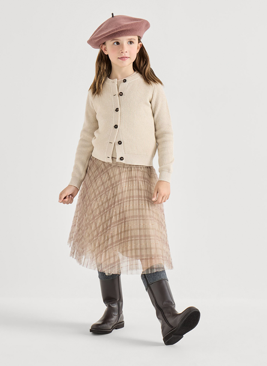 Пуловер без ръкав 'Sparkling note' Brunello Cucinelli Kids 10