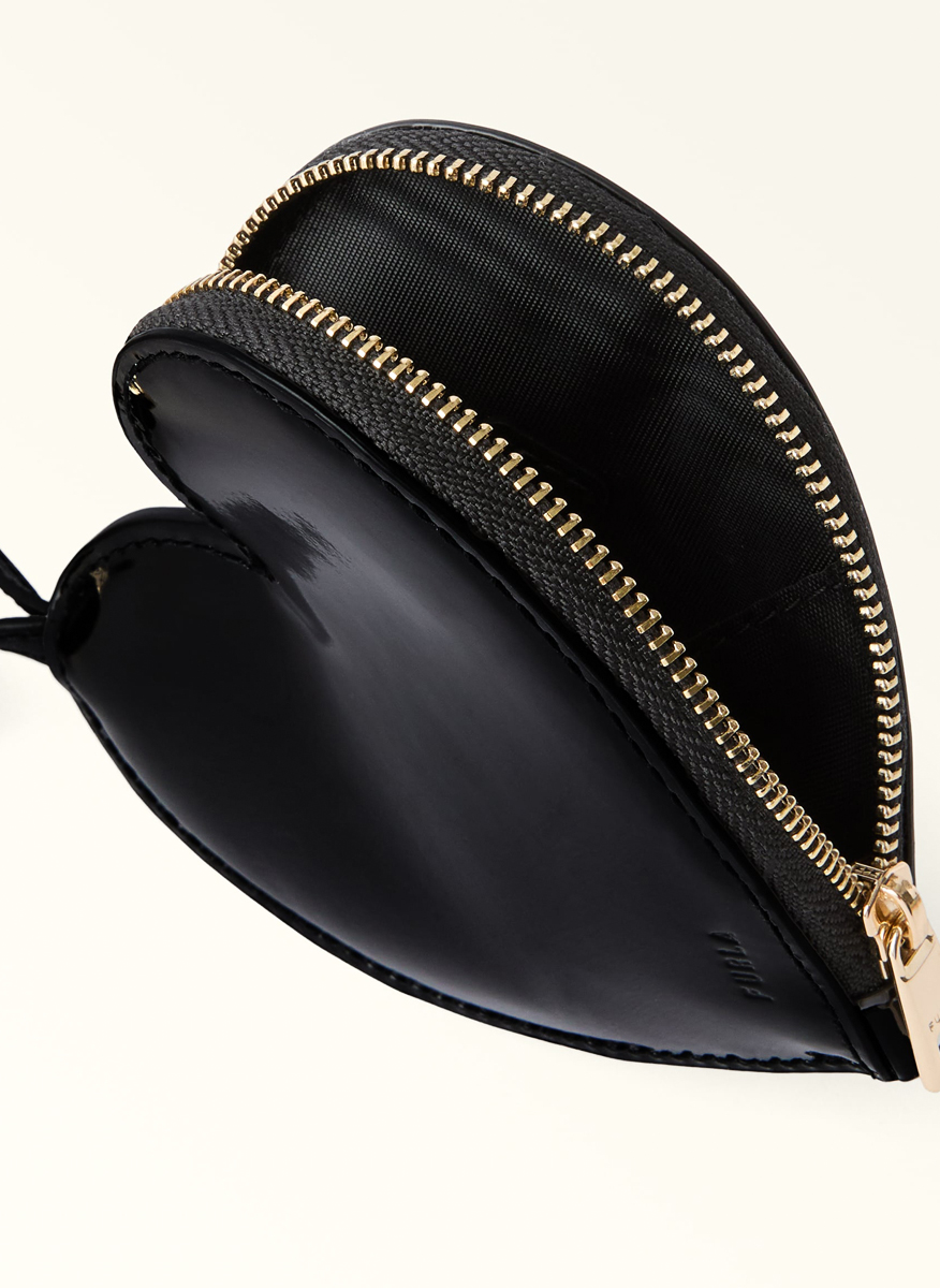 Кожен аксесоар за чанта Furla Laura Nero