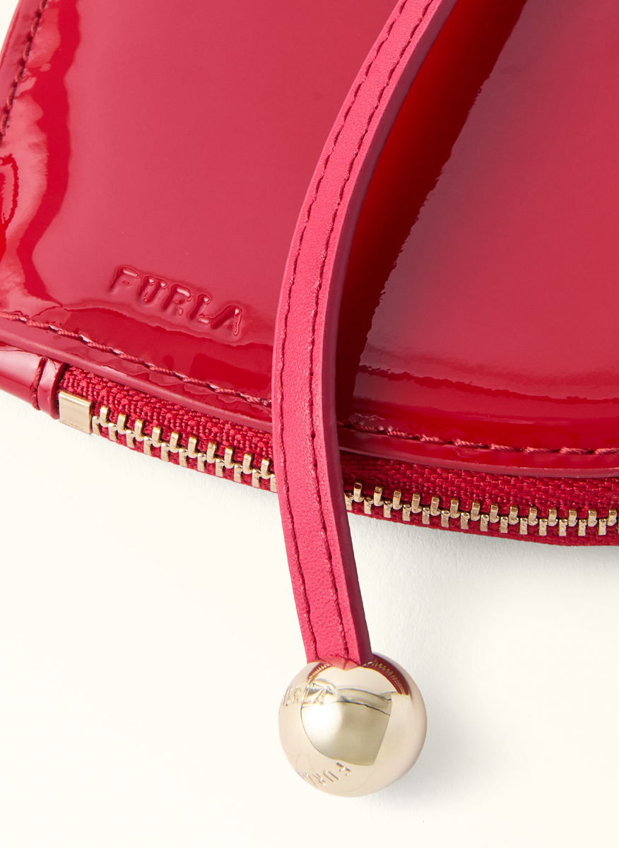 Кожен аксесоар за чанта Furla Laura Rosso