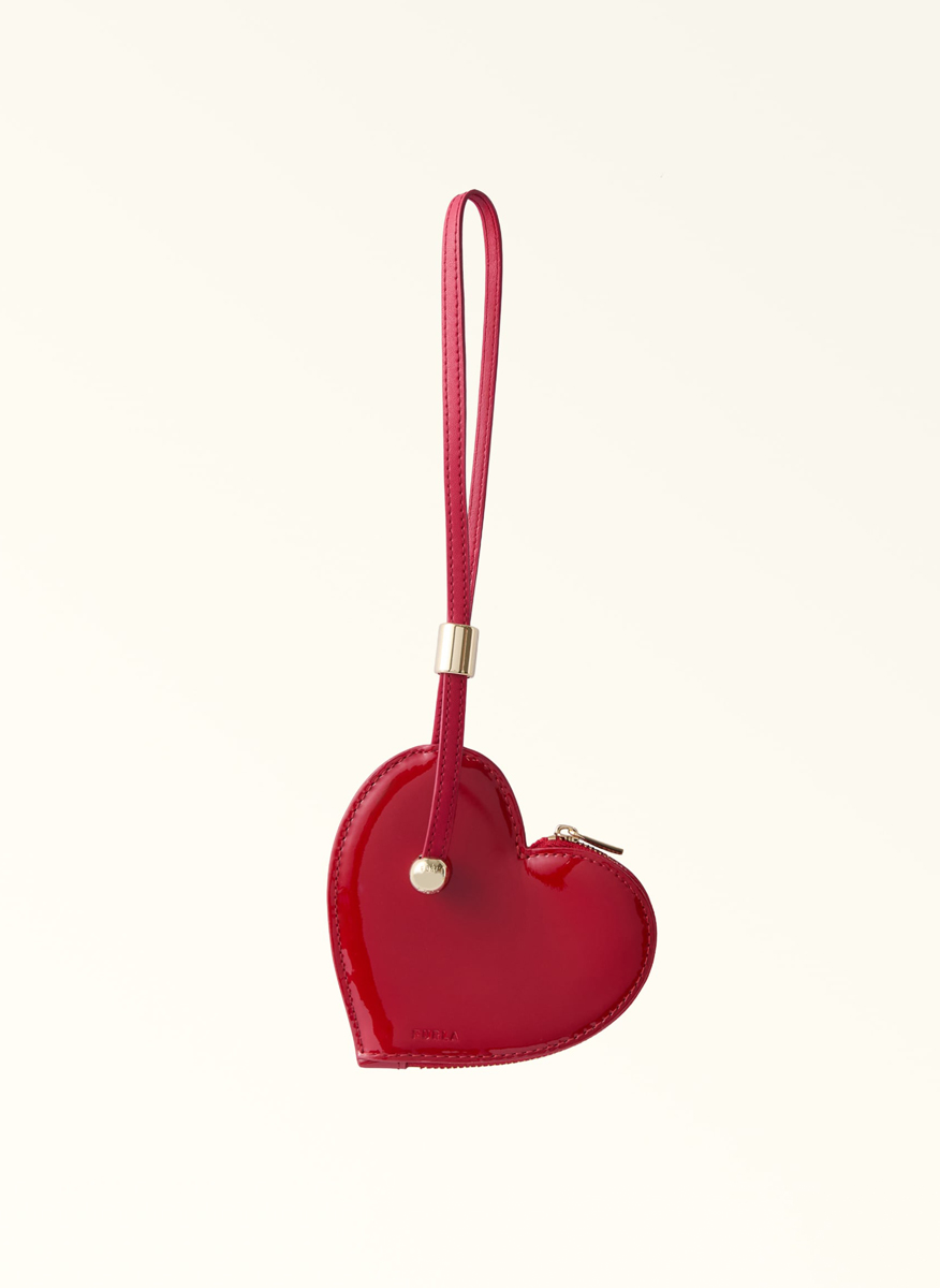 Кожен аксесоар за чанта Furla Laura Rosso