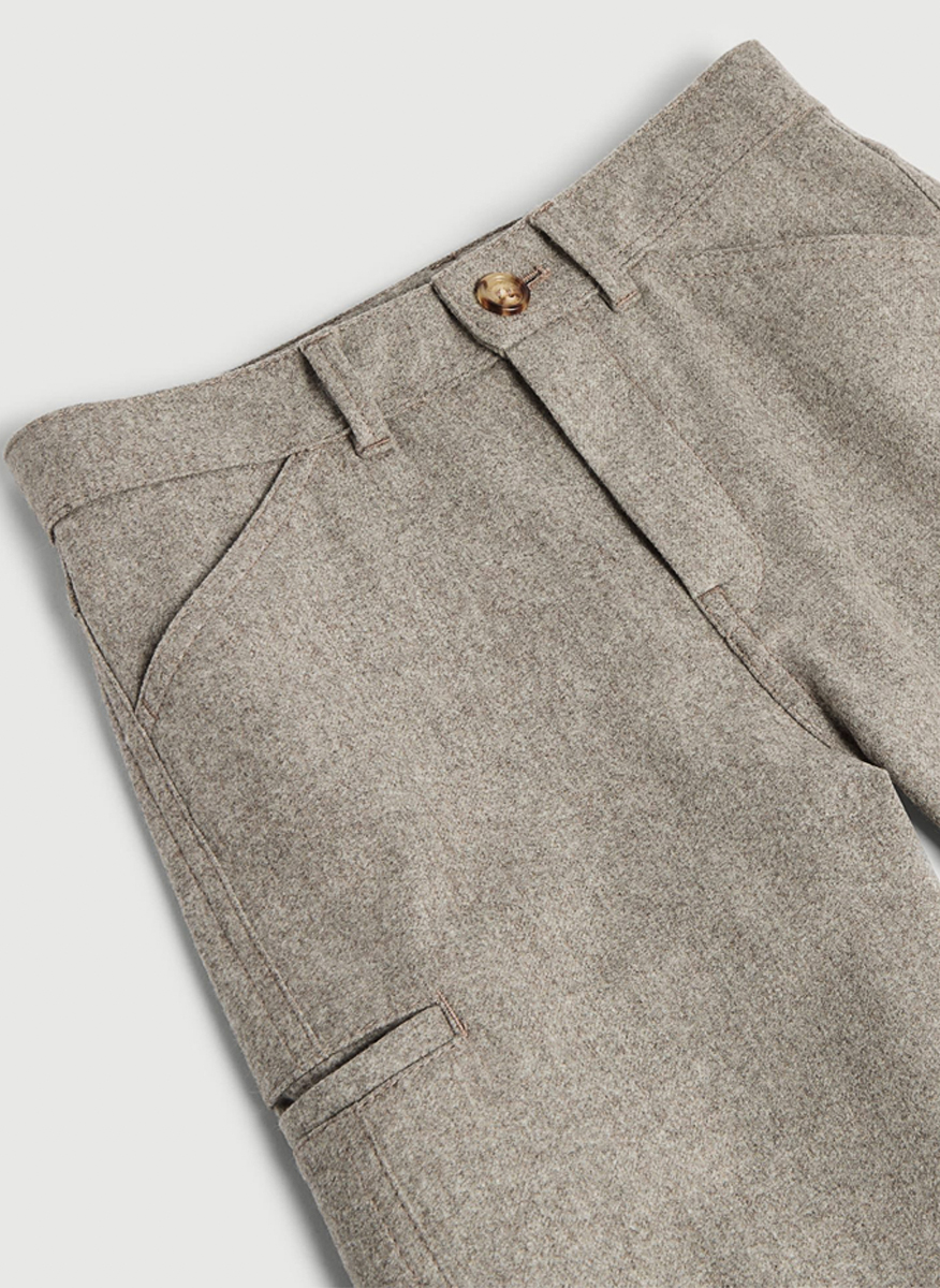 Панталон от вълна 'Functional look' Brunello Cucinelli Kids 8