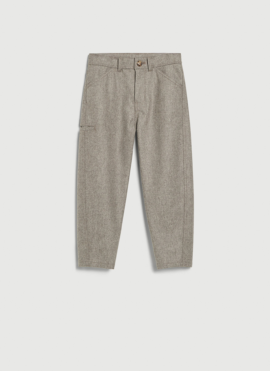 Brunello Cucinelli Kids 12 wool trousers