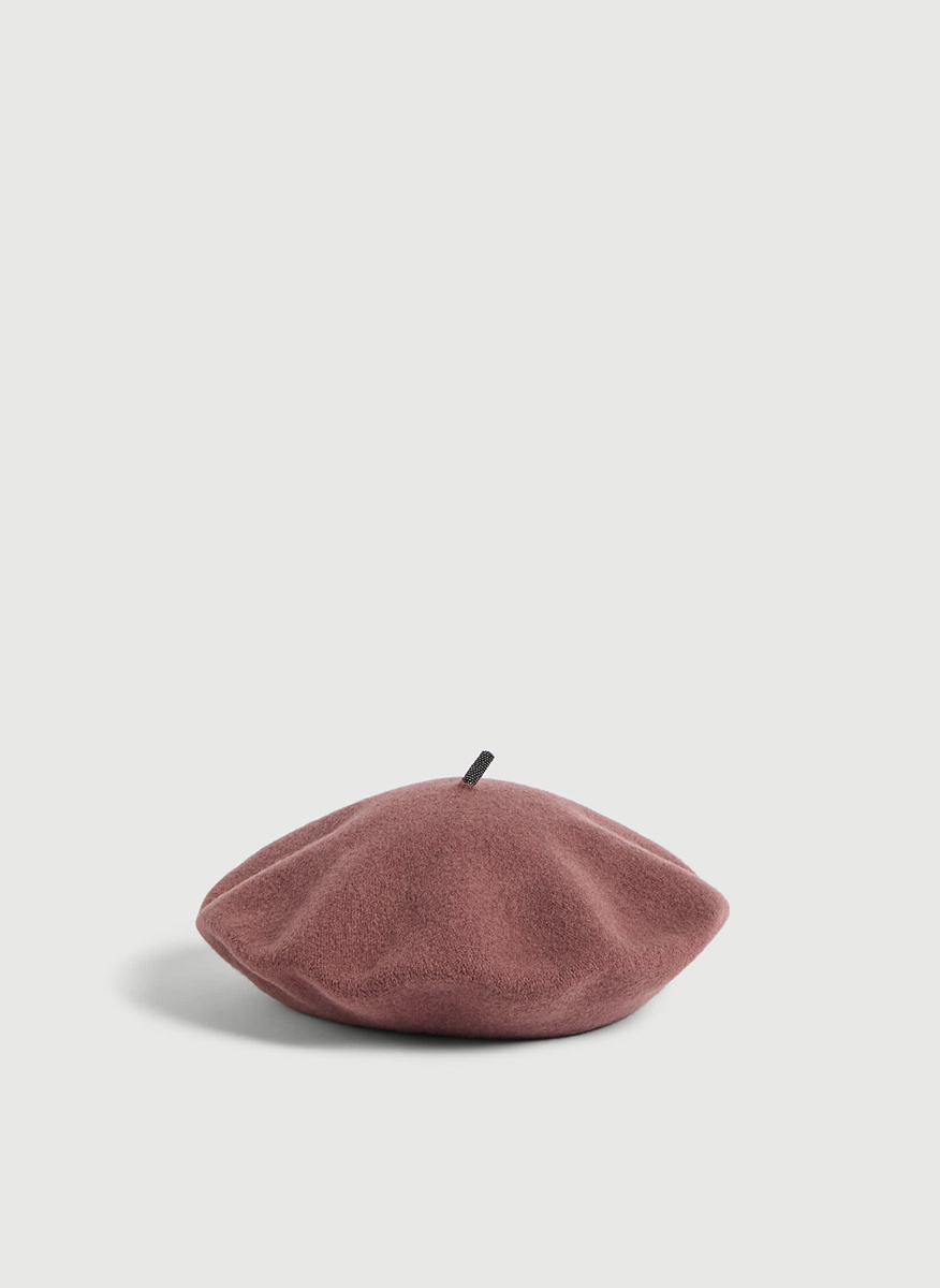 Барета с вълна Brunello Cucinelli Kids