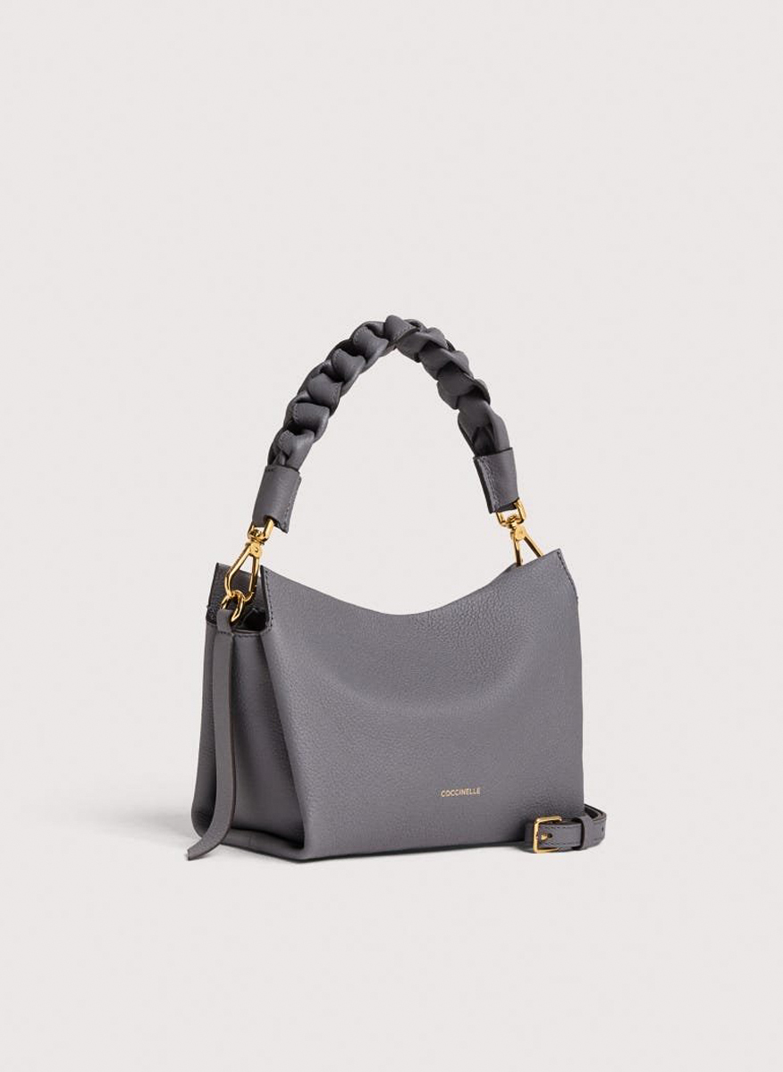 Кожена чанта Coccinelle Boheme Small