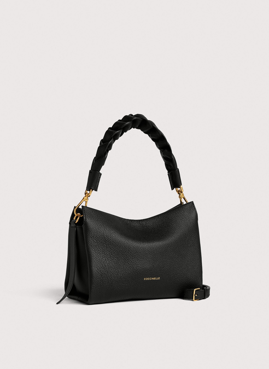Кожена чанта Coccinelle Boheme Small
