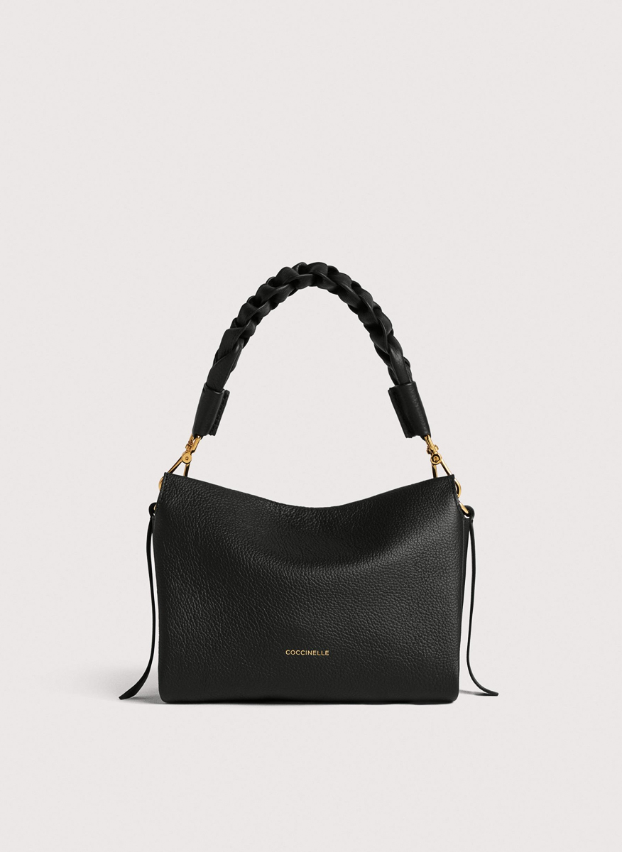 Кожена чанта Coccinelle Boheme Small
