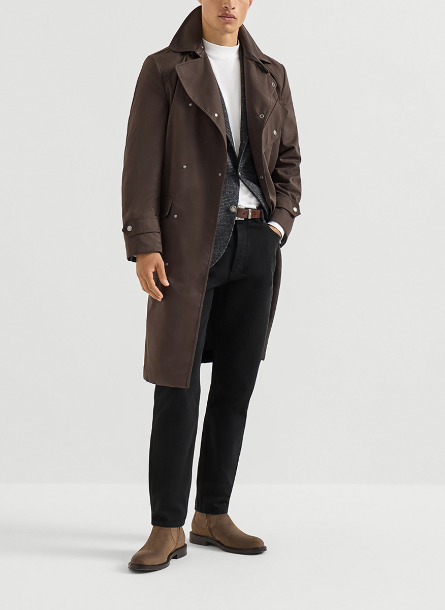 Brunello Cucinelli five-pocket denim trousers
