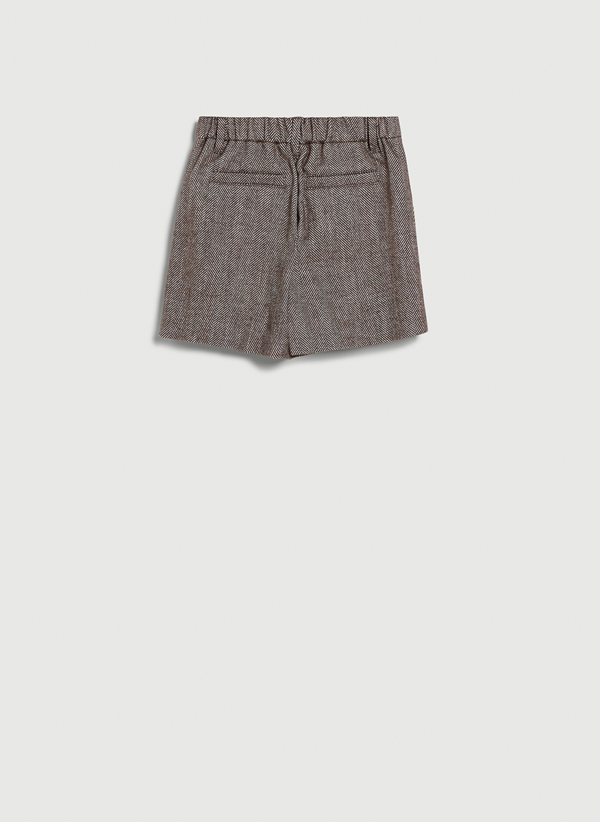 Елегантен къс панталон 'Chevron' Brunello Cucinelli Kids 8-10