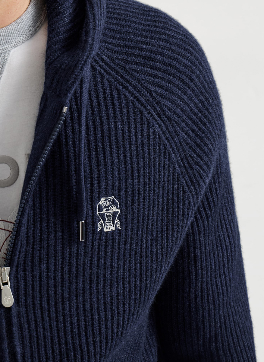Brunello Cucinelli knitted sweatshirt