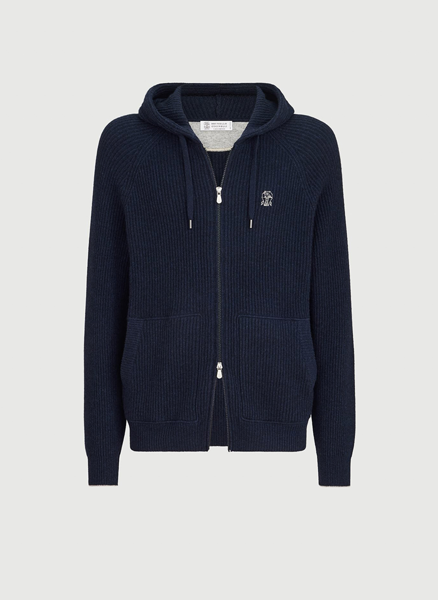 Brunello Cucinelli knitted sweatshirt