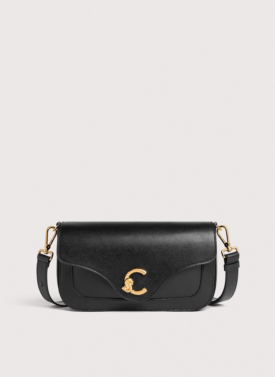 Кожена чанта Coccinelle C-Me Medium