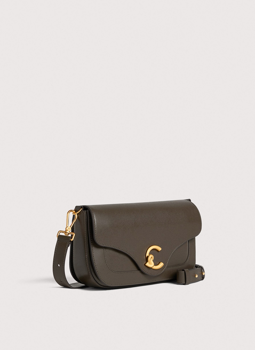 Кожена чанта Coccinelle C-Me Medium