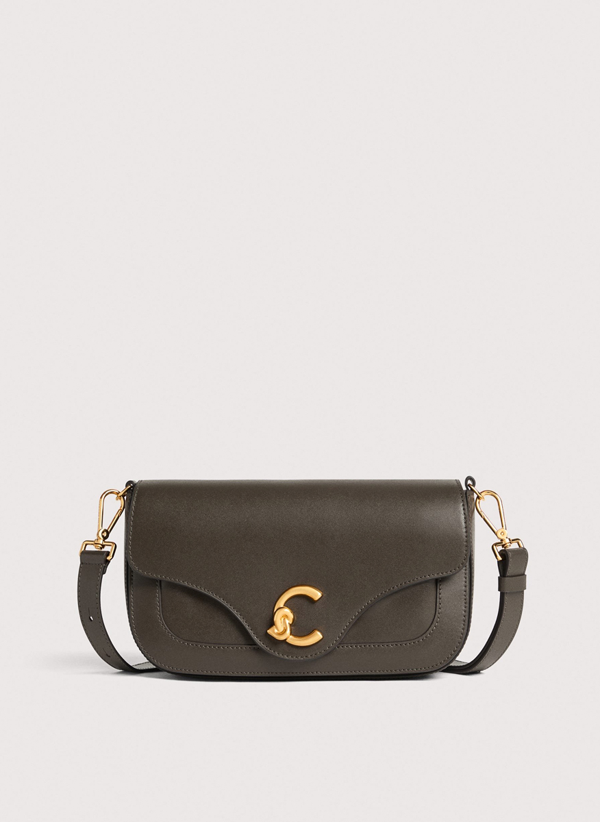 Кожена чанта Coccinelle C-Me Medium