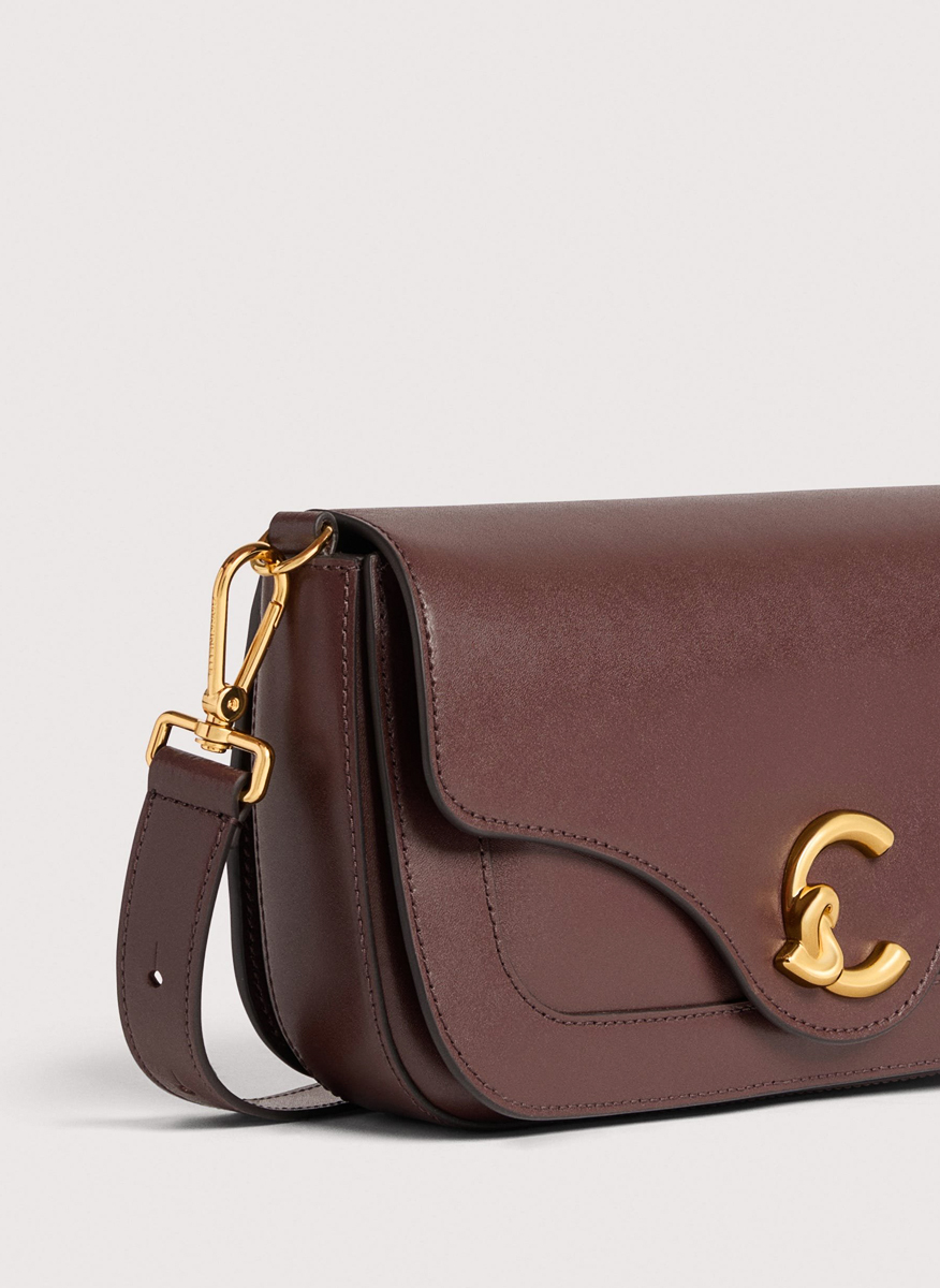 Кожена чанта Coccinelle C-Me Medium