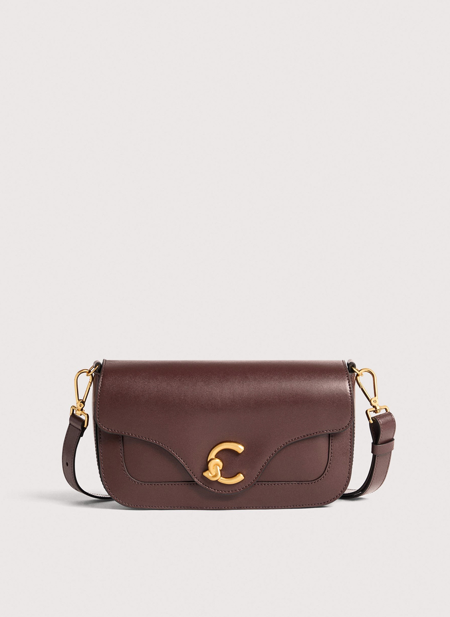 Кожена чанта Coccinelle C-Me Medium